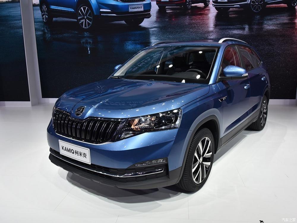 Phía trước của Skoda Kamiq Phía trước của Skoda Kamiq