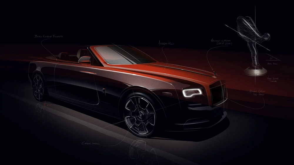 Rolls-Royce Dawn Adamas Collection với biểu tượng Spirit of Ecstasy bằng sợi carbon Rolls-Royce Dawn Adamas Collection với biểu tượng Spirit of Ecstasy bằng sợi carbon