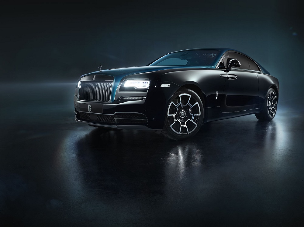 Rolls-Royce Wraith Adamas Collection với màu sơn xanh dương phối đen Rolls-Royce Wraith Adamas Collection với màu sơn xanh dương phối đen
