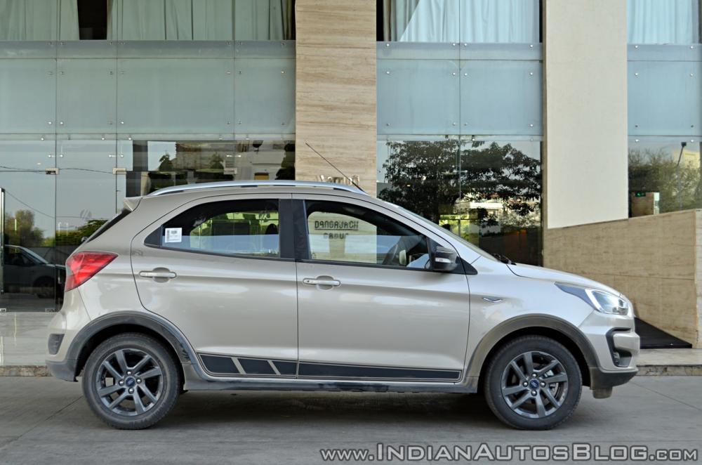 Ford Freestyle 2018 có kích thước lớn hơn Figo