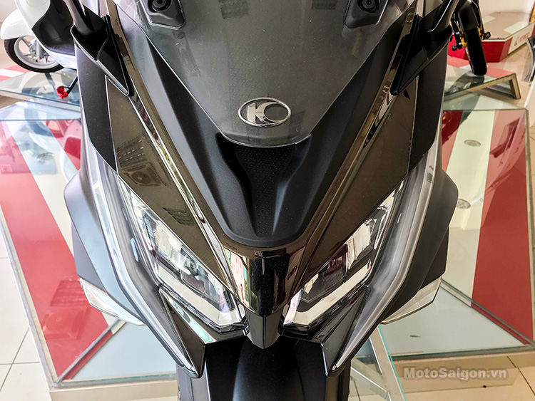 Chiếc Kymco AK550 được cho là đang trưng bày tại nhà máy Kymco Việt Nam