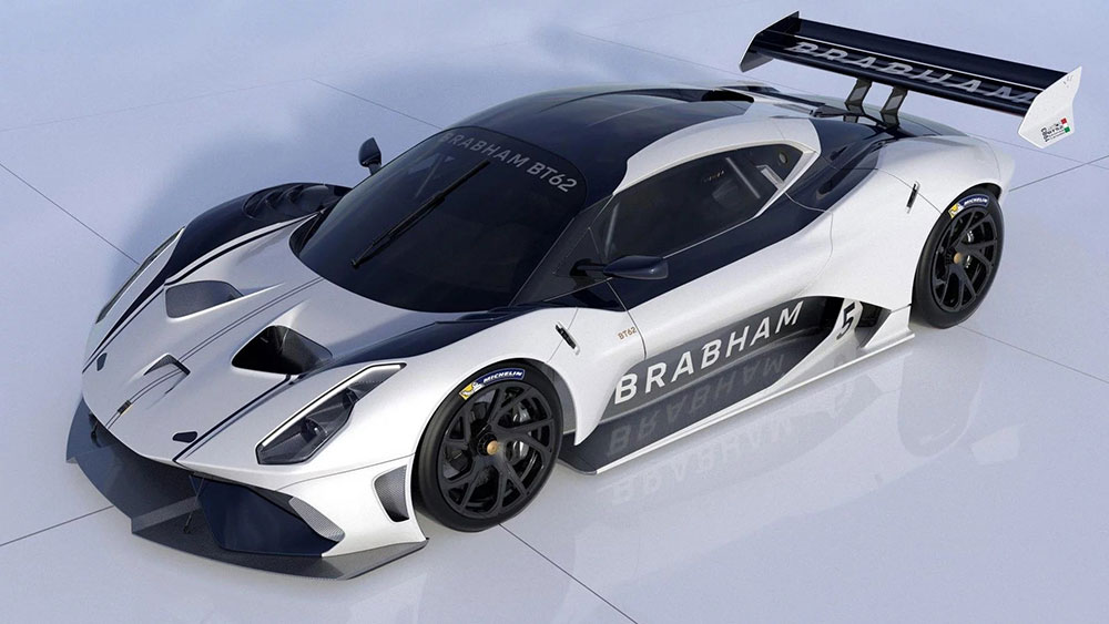 Brabham BT62 được trang bị phanh carbon-gốm của Brembo