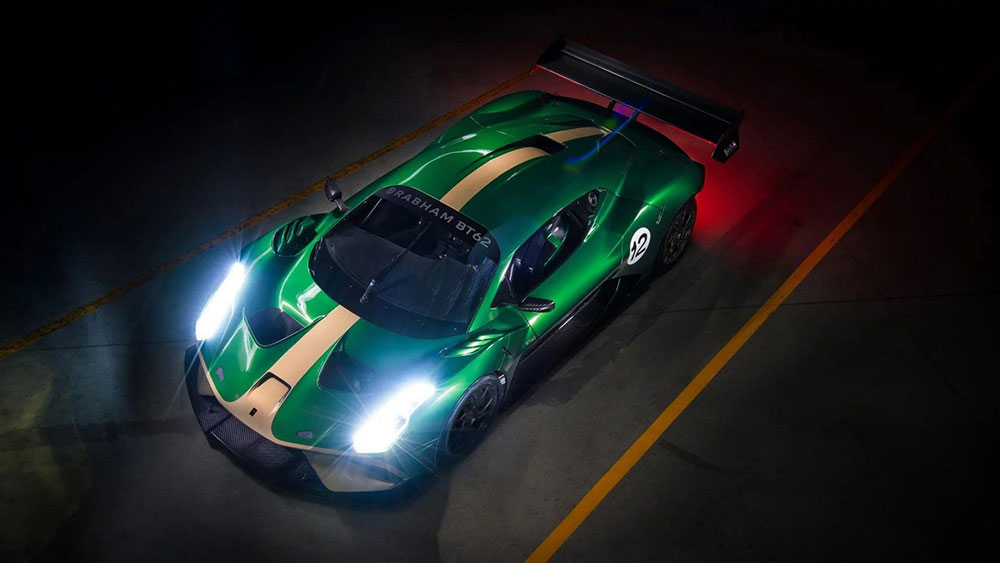 Brabham BT62 có động cơ mạnh 700 mã lực