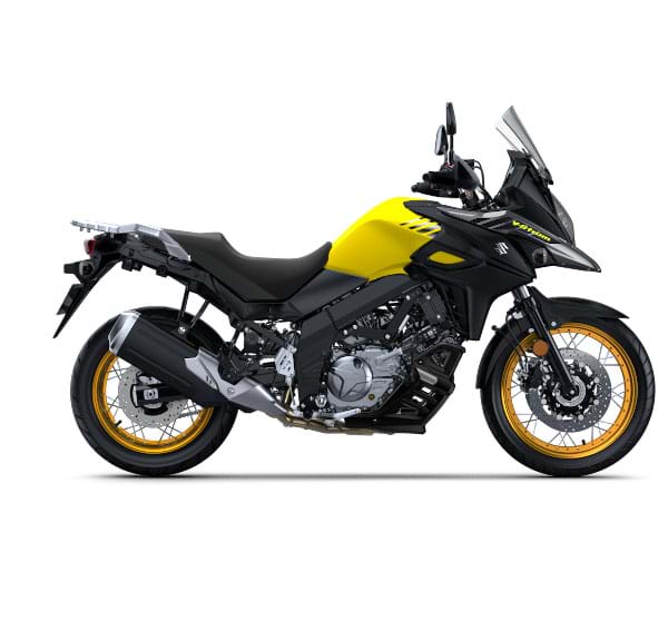 Suzuki V-Strom 650 XT được trang bị vành nan