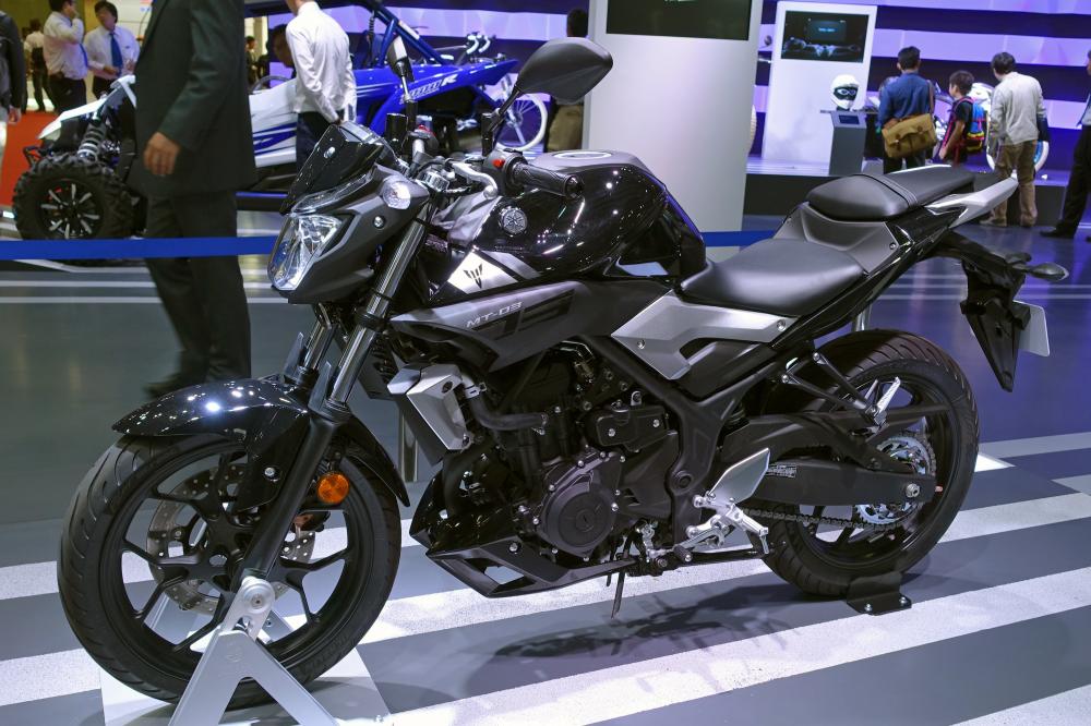 Chiếc Yamaha MT-03 nguyên bản