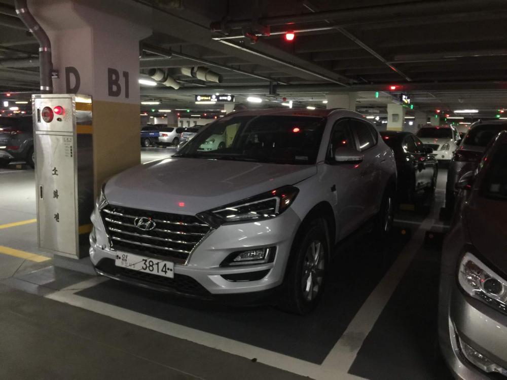 Hyundai Tucson 2019 bị bắt gặp ở bãi đỗ xe tại Hàn Quốc Hyundai Tucson 2019 bị bắt gặp ở bãi đỗ xe tại Hàn Quốc