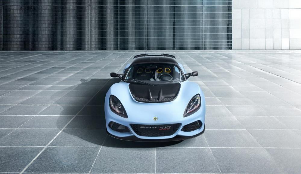 Exige Sport 410 là mẫu Exige V6 nhẹ cân nhất từ trước tới nay
