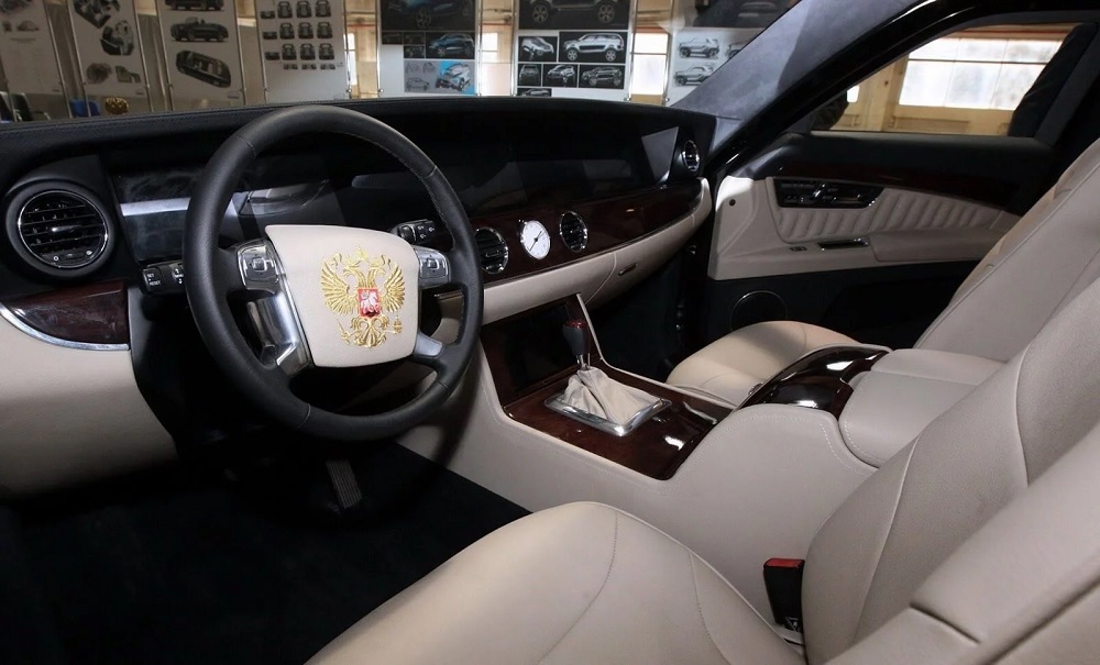 Nội thất của chiếc limousine