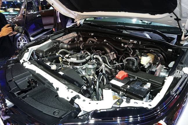 động cơ của xe Toyota Fortuner Trang bị động cơ của xe Toyota Fortuner