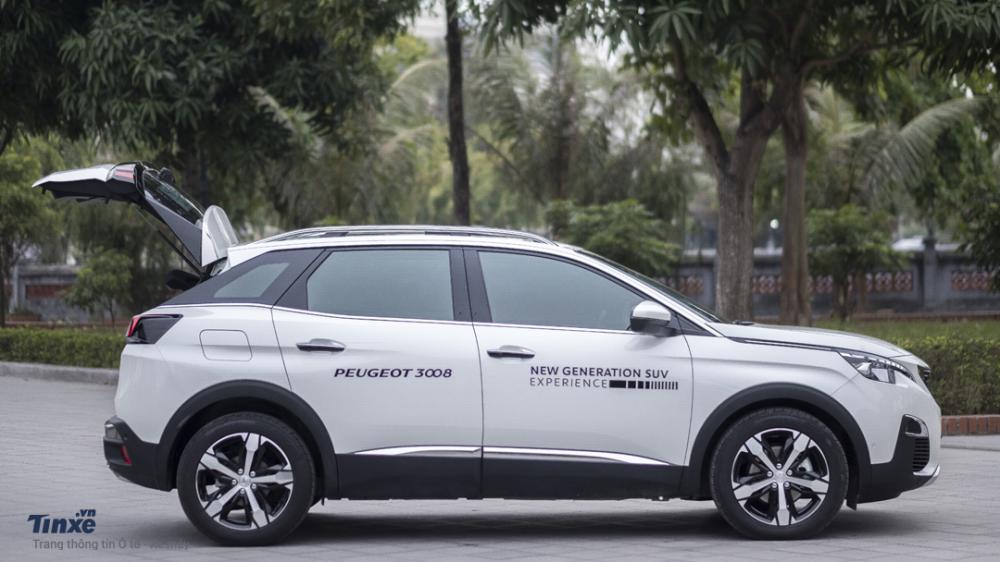 Peugeot 3008 mới dài và nhẹ hơn trước Peugeot 3008 mới dài và nhẹ hơn trước