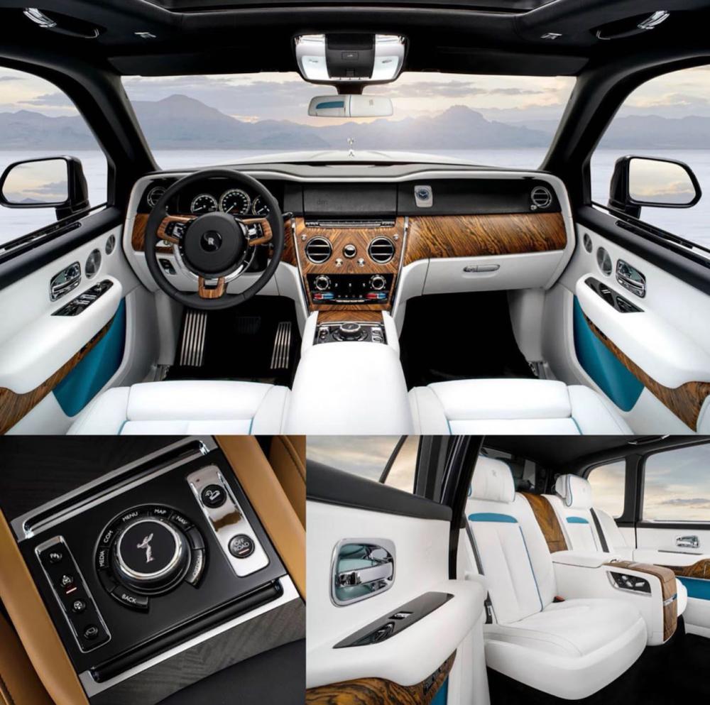 Nội thất sang trọng của Rolls-Royce Cullinan 2019 Nội thất sang trọng của Rolls-Royce Cullinan 2019