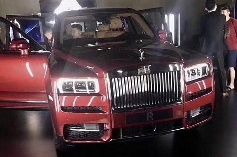 Hình ảnh rò rỉ đầu tiên của Rolls-Royce Cullinan 2019 Hình ảnh rò rỉ đầu tiên của Rolls-Royce Cullinan 2019