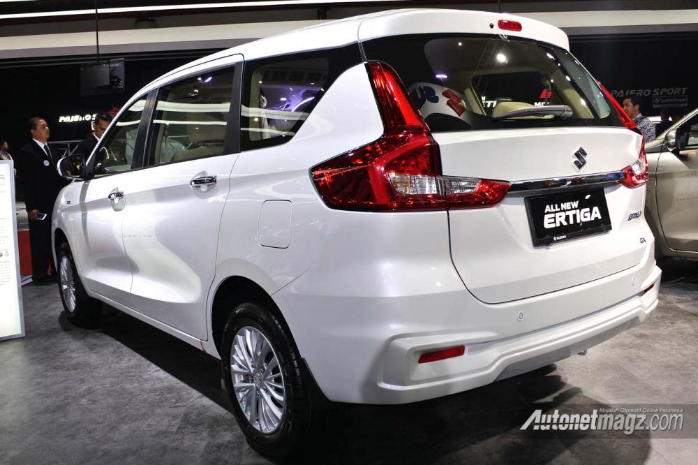 Thiết kế của Suzuki Ertiga 2018 nhìn từ phía sau