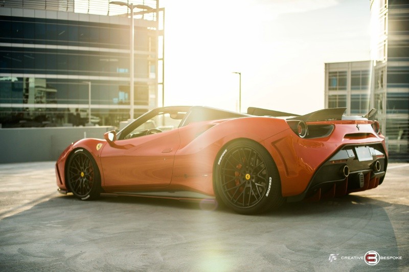 Creative Bespoke trang bị tiếp cho Ferrari 488 Spider SVR Aero Edition của mình bộ lò xò hàng hiệu của Novitec Creative Bespoke trang bị tiếp cho Ferrari 488 Spider SVR Aero Edition của mình bộ lò xò hàng hiệu của Novitec