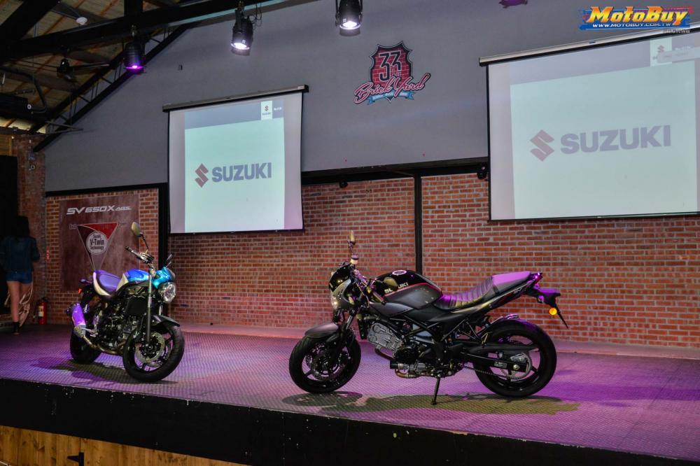 Suzuki SV650 và SV650X 2018 Suzuki SV650 và SV650X 2018 tại Đài Loan