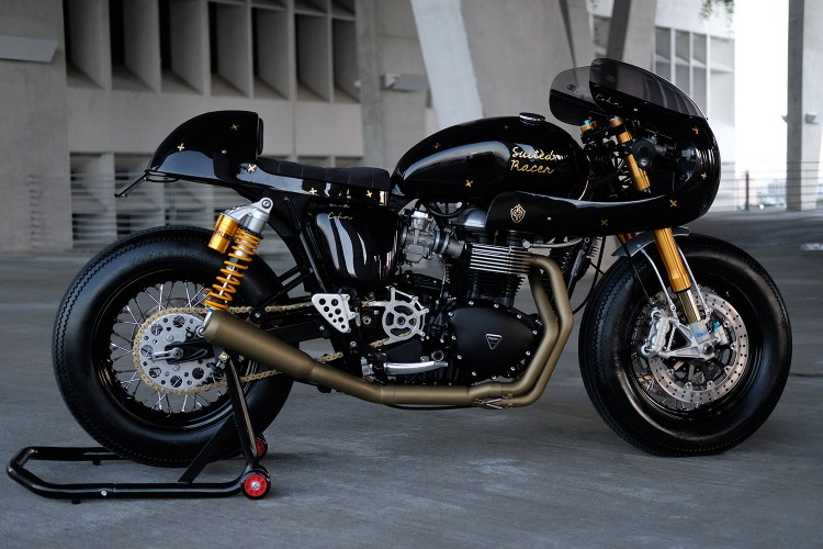 Triumph Thruxton độ cafe racer