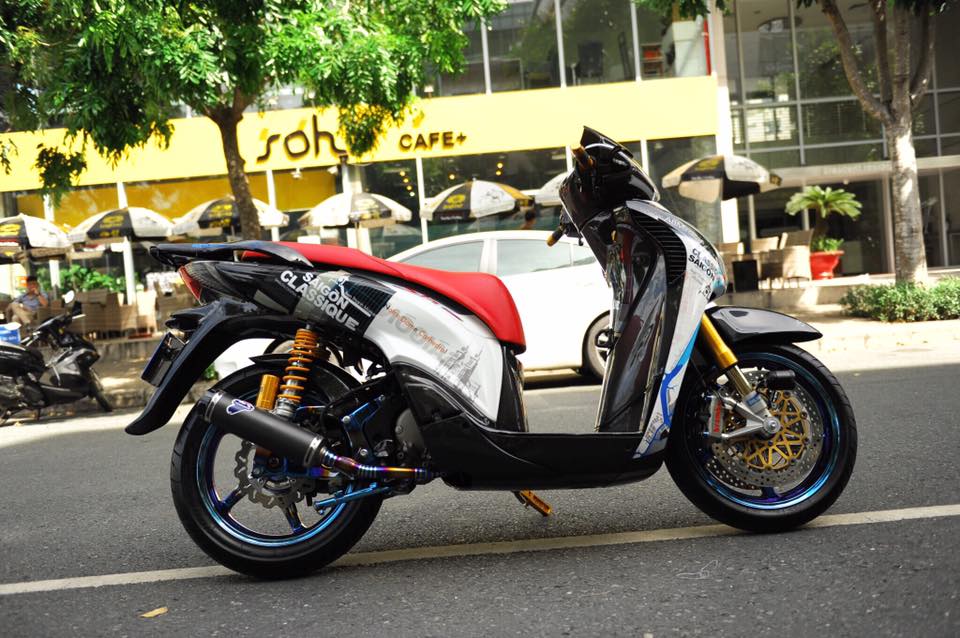 Honda SH độ hết 200 triệu Đồng Honda SH độ hết 200 triệu Đồng