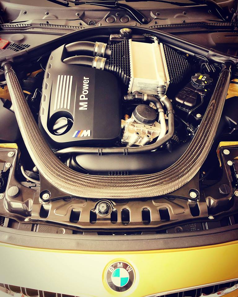So với phiên bản BMW 4-Series, BMW M4 có nâng cấp ấn tượng ở động cơ So với phiên bản BMW 4-Series, BMW M4 có nâng cấp ấn tượng ở động cơ