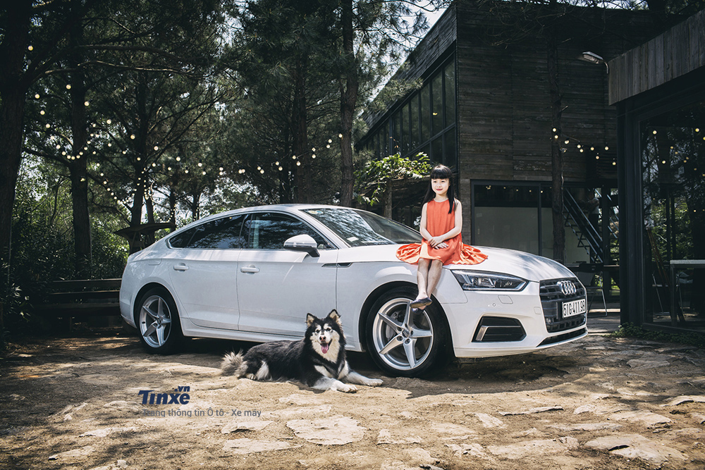 Thiết kế ngoại thất của Audi A5