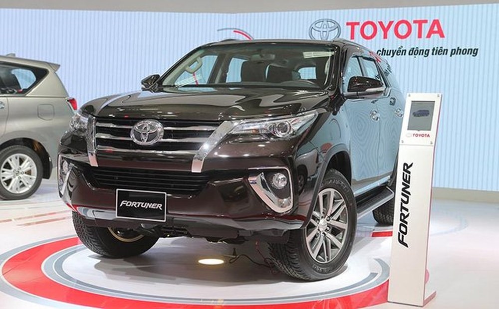 Thiết kế ngoại thất của xe Toyota Fortuner