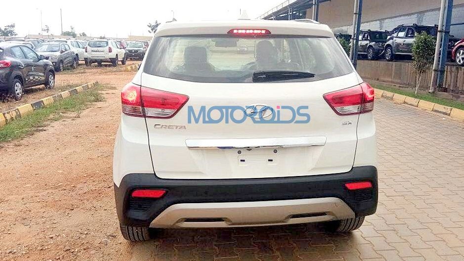 Đuôi xe của Hyundai Creta 2018 gần như không thay đổi về thiết kế