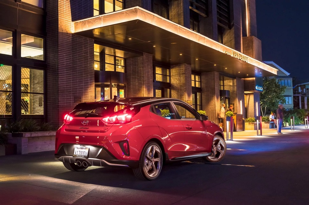 Hyundai Veloster 2019 sở hữu thiết kế phù hợp với giới trẻ 