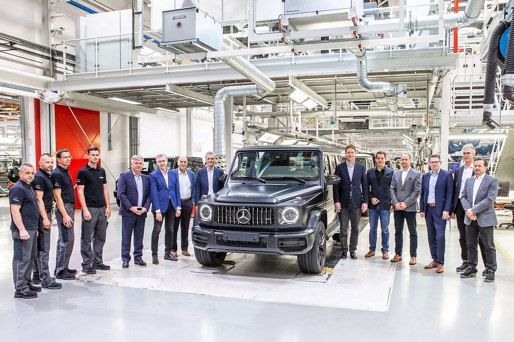 Một chiếc Mercedes-Benz G-Class 2019 xuất xưởng tại nhà máy ở Graz, Áo Một chiếc Mercedes-Benz G-Class 2019 xuất xưởng tại nhà máy ở Graz, Áo