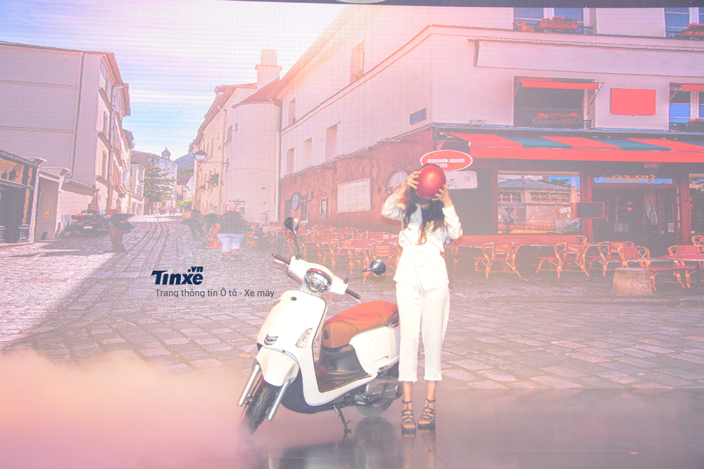 Kymco Like II 125 được trang bị động cơ 125 phân khối