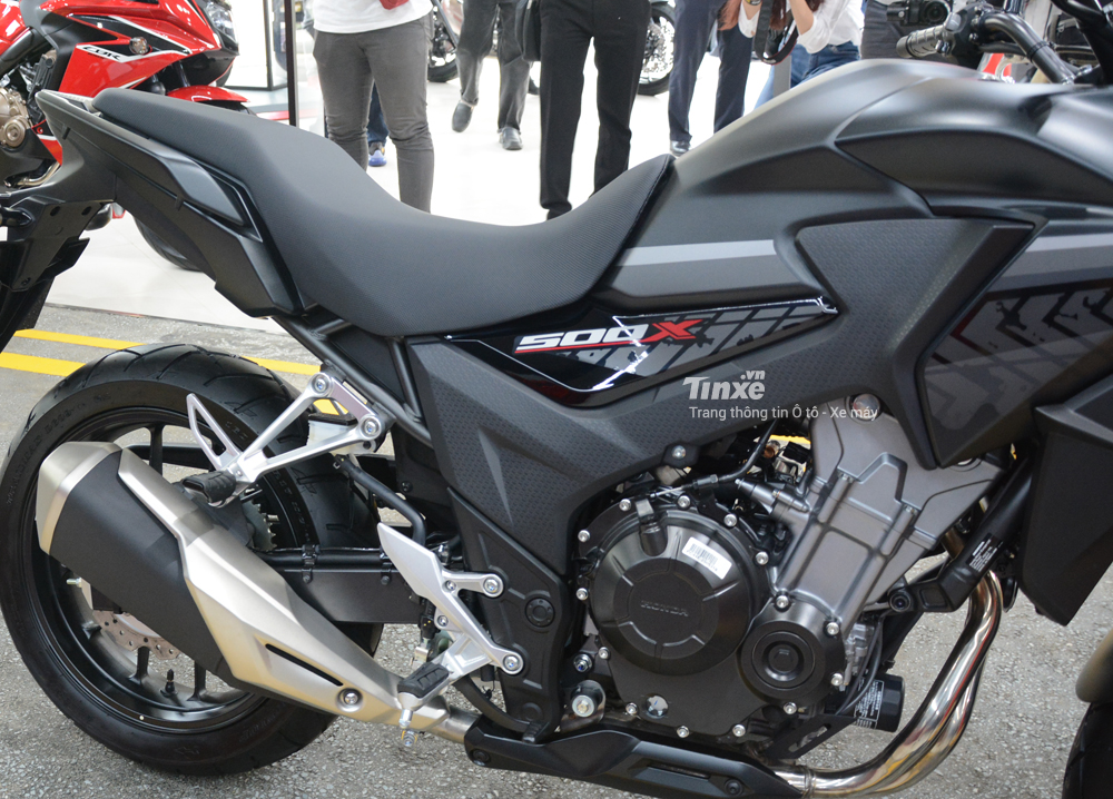 Chiều cao yên xe của Honda CB500X 2018 là bao nhiêu