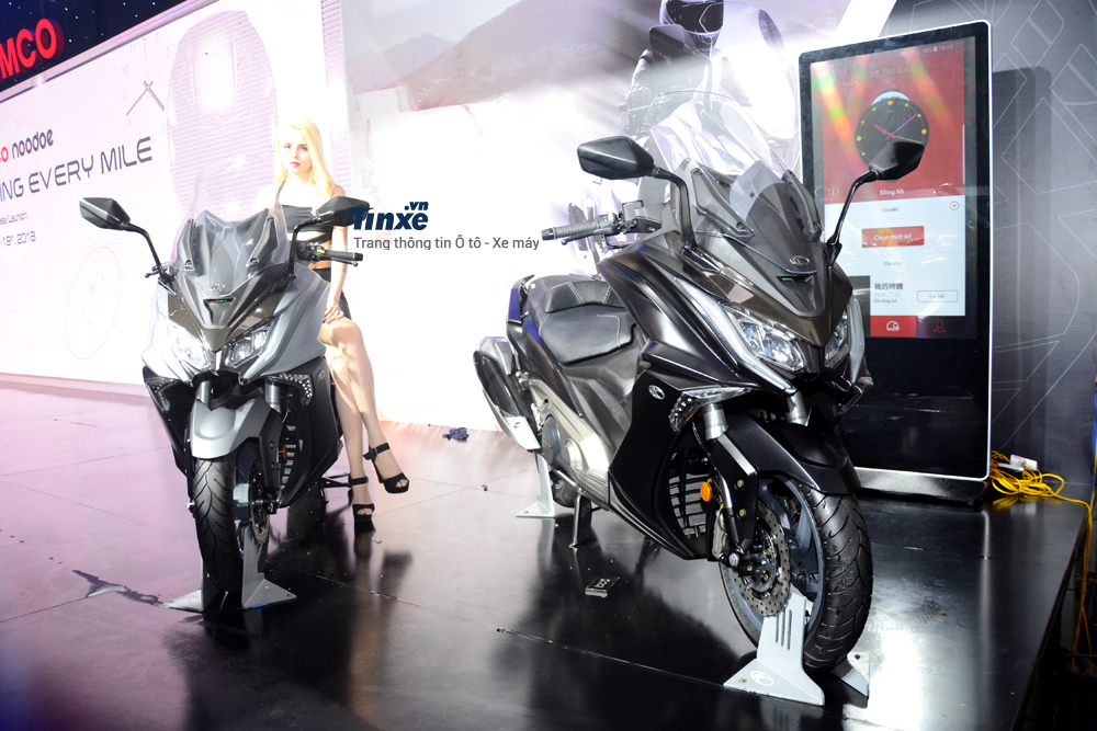 Kymco đã giới thiệu đến 2 chiếc xe ga mới sử dụng công nghệ hệ thống thông minh Noodoe