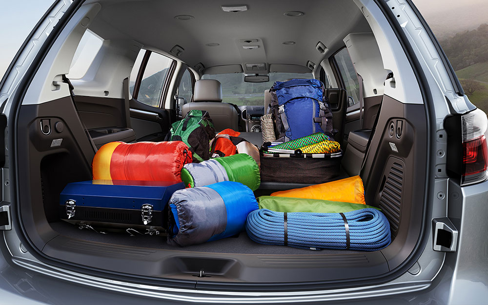 Khoang hành lý của Chevrolet Trailblazer Khoang hành lý của Chevrolet Trailblazer