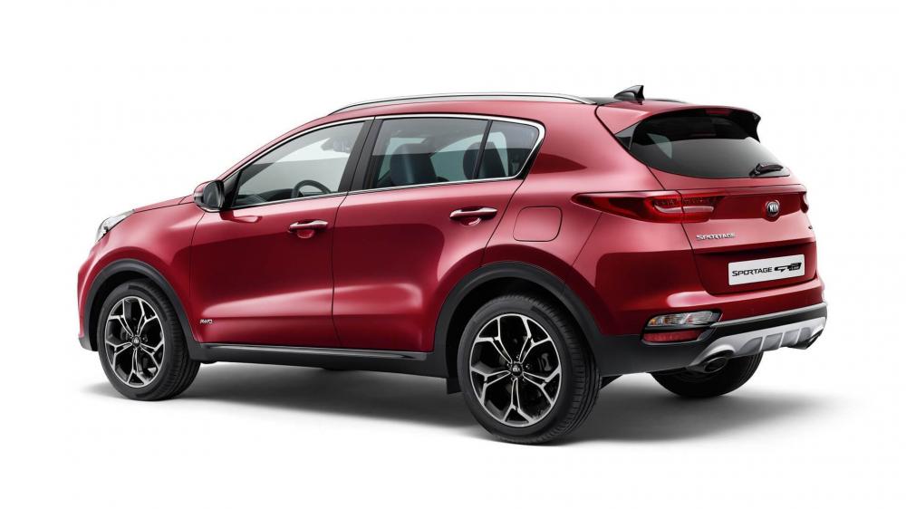 Kia Sportage 2019 được trang bị cụm đèn hậu mới