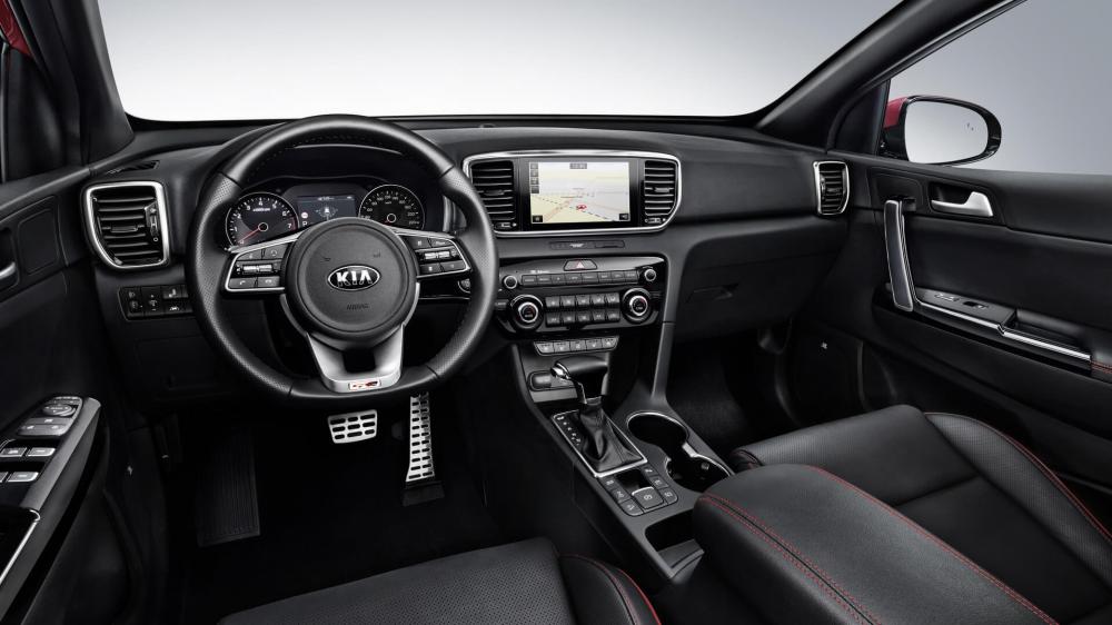 Nội thất của Kia Sportage 2019 phiên bản GT-Line