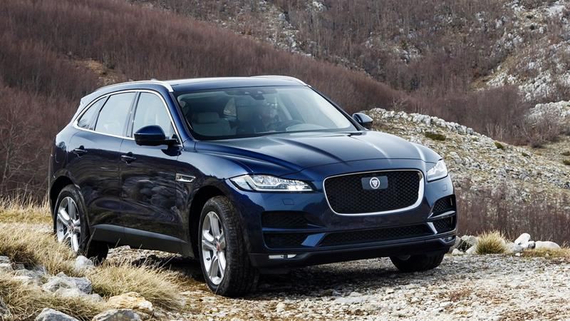 ngoại thất của Jaguar F-Pace