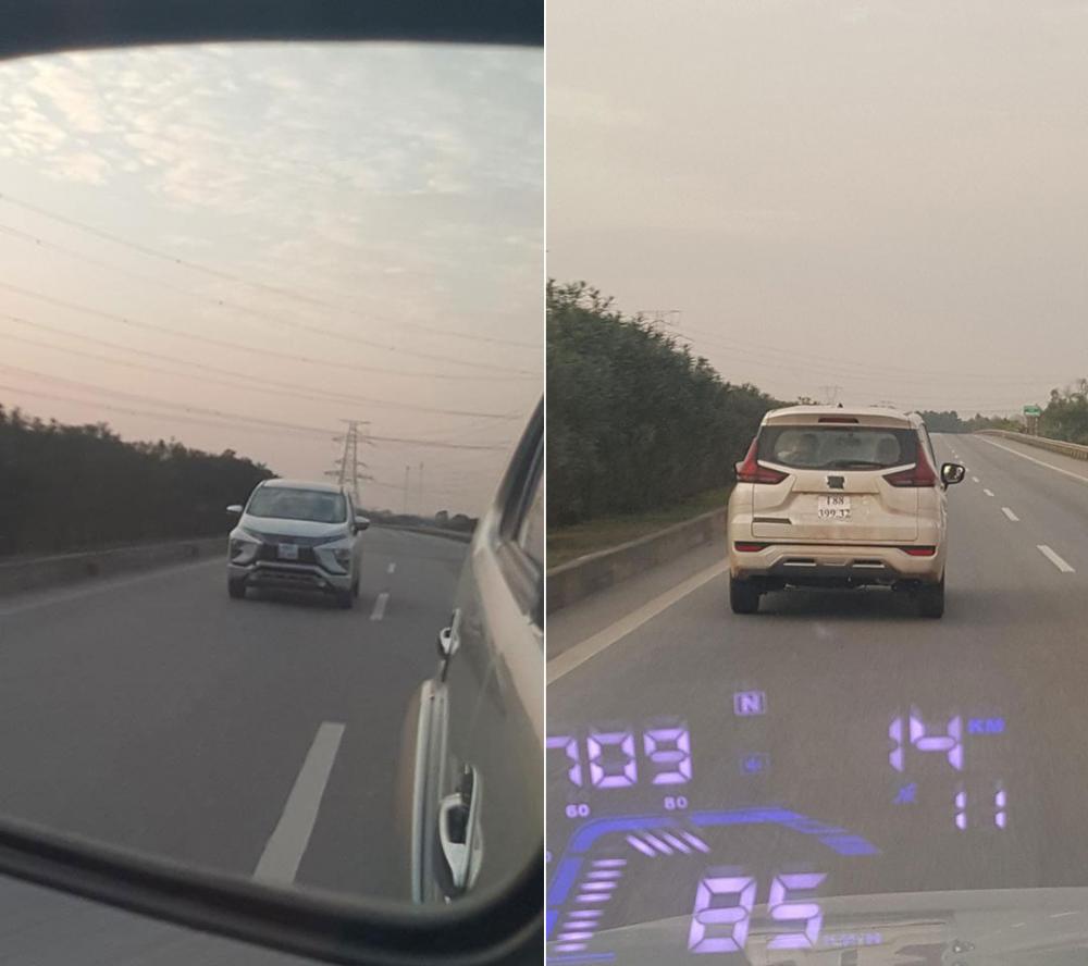 Mitsubishi Xpander chạy thử tại Việt Nam