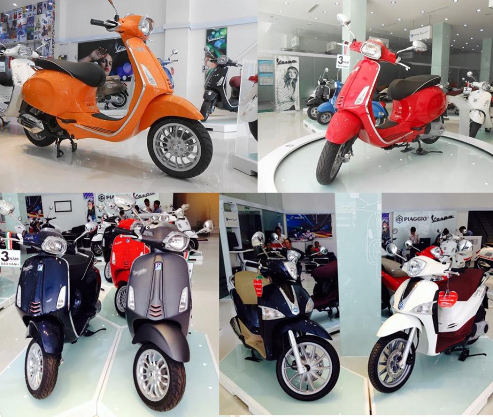 Một số dòng xe ga Piaggio phổ biến Một số dòng xe ga Piaggio phổ biến tại Việt Nam