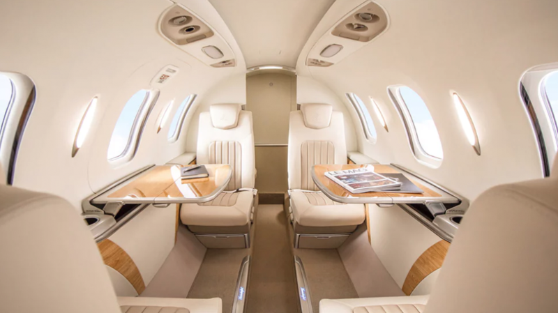 Nội thất của HondaJet Elite