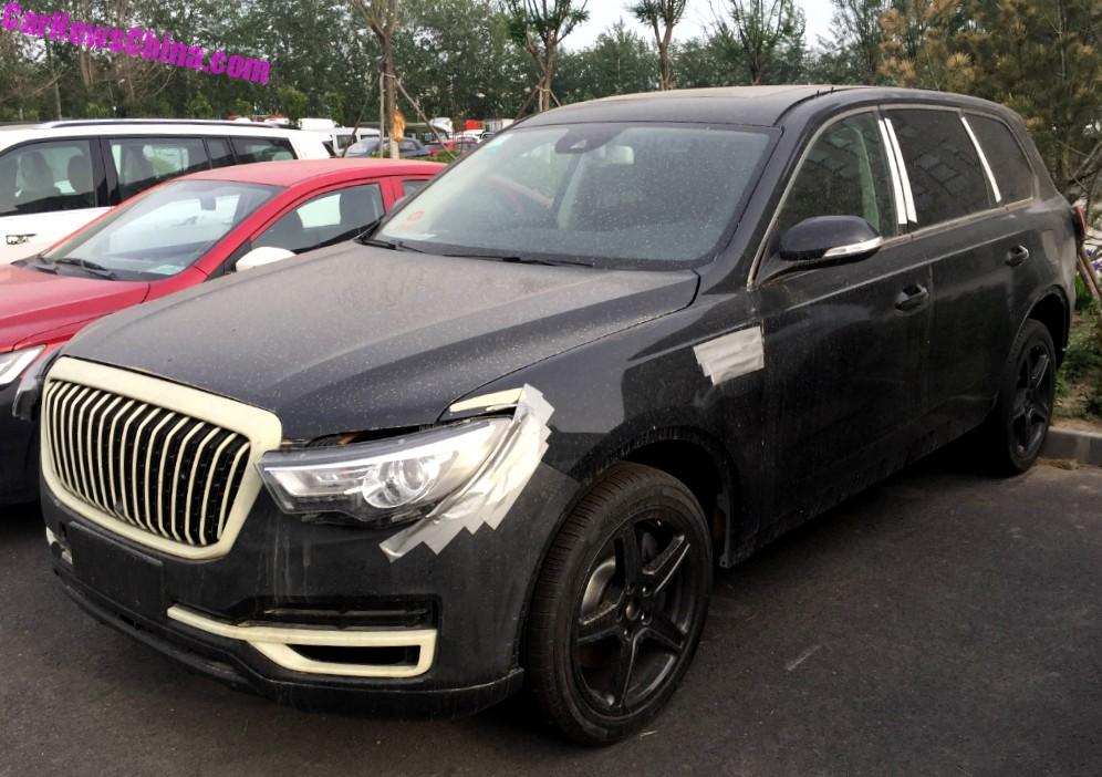 Hồng Kỳ HS7 xuất hiện trên đường thử