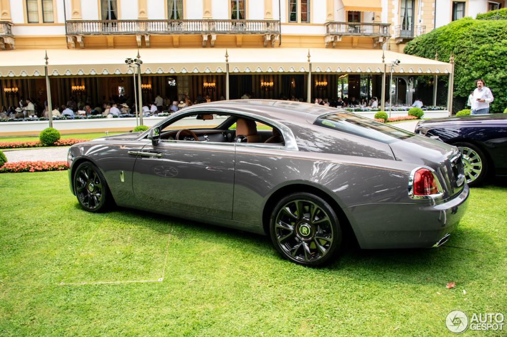 Rolls-Royce Wraith Luminary Collection được sơn màu xám Sunburst Gray Rolls-Royce Wraith Luminary Collection được sơn màu xám Sunburst Gray