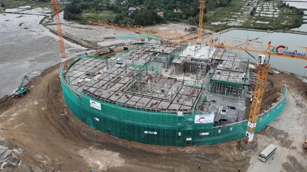 Hình ảnh đầu tiên về nhà máy của VinFast tại Khu kinh tế Cát Hải - Hải Phòng Hình ảnh đầu tiên về nhà máy của VinFast tại Khu kinh tế Cát Hải - Hải Phòng