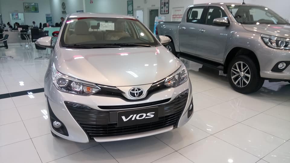 Toyota Vios 2018 dành cho Việt Nam có thiết kế giống xe ở Singapore, Lào, Campuchia hay Indonesia