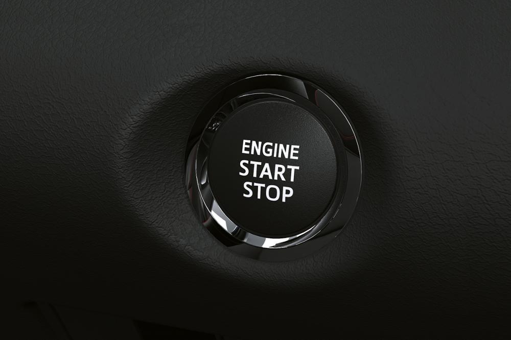 Nút bấm khởi động máy của Toyota Vios 2018