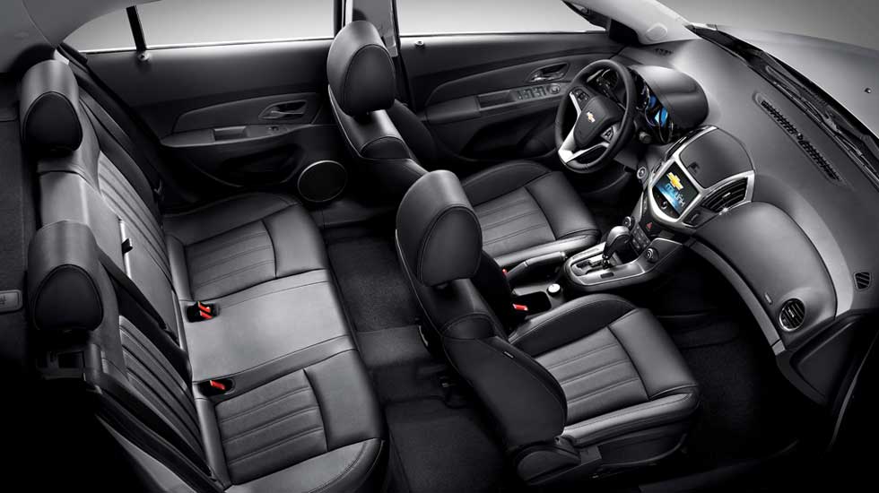 Nội thất bên trong Chevrolet Cruze không nổi bật