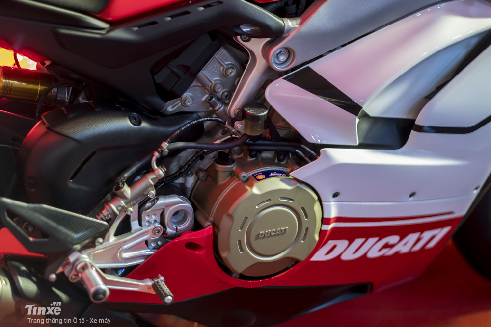 Động cơ của Ducati Panigale V4 Speciale có dung tích 1103cc
