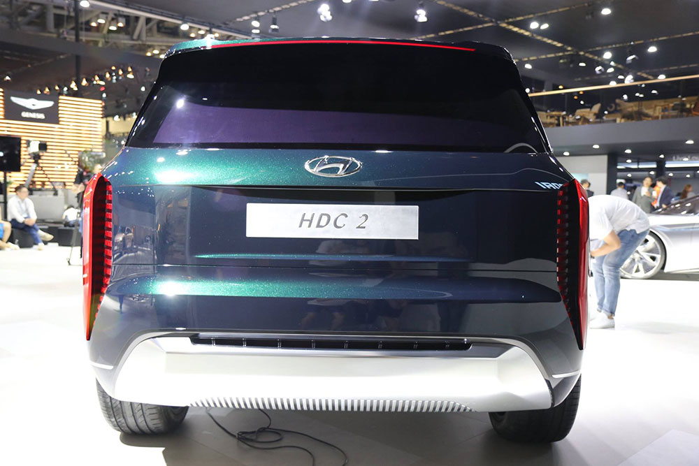 Thiết kế đuôi xe kém đặc biệt hơn của mẫu xe concept mới mang nhãn hiệu Hyundai