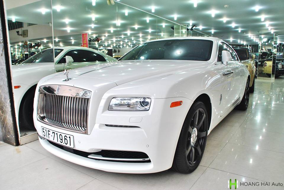Rolls-Royce Wraith từng thuộc sở hữu của Chủ tịch Trung Nguyên lúc mới bán ra công ty nhập khẩu tư nhân quận 5