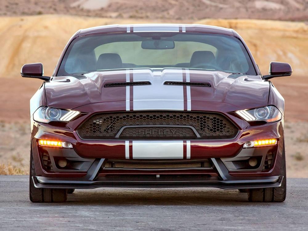 Cận cảnh thiết kế đầu xe của Shelby Mustang Super Snake 2018 Cận cảnh thiết kế đầu xe của Shelby Mustang Super Snake 2018