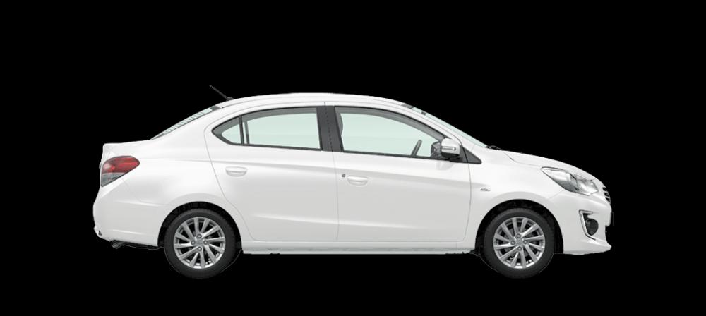 Mẫu Mitsubishi Attrage màu trắng Mẫu Mitsubishi Attrage màu trắng