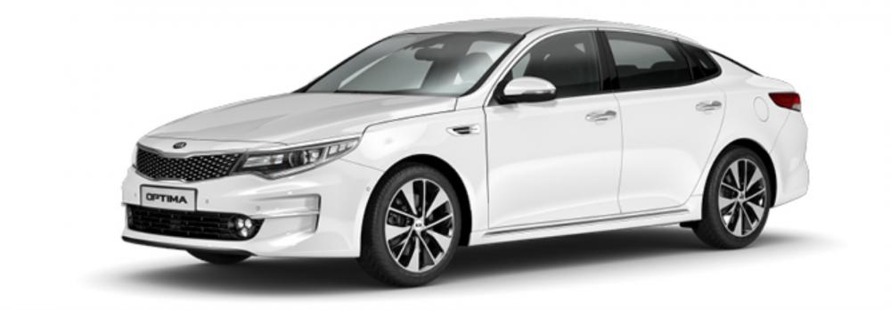 Mẫu Kia Optima màu trắng