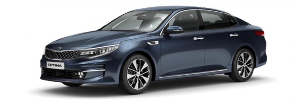 Mẫu Kia Optima màu xanh